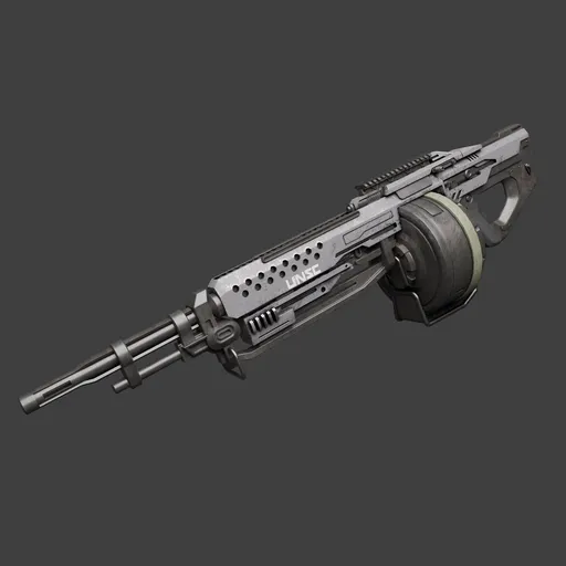 Halo M739 SAW machine gun