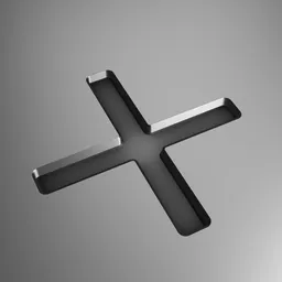 Scifi Decal 023 - Cross Insets