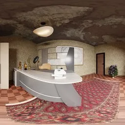 Vintage Office Interior