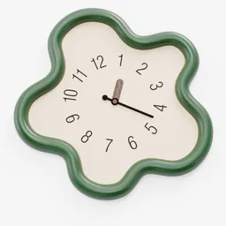 3D Flower Pendulum Clock