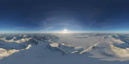 Glacier Snow Mountain Aerial