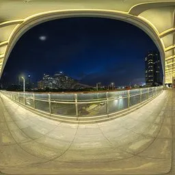 Overpass at night