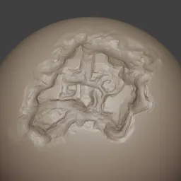 Multiple wall damage brush