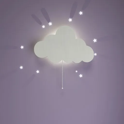 Wood Cloud Light
