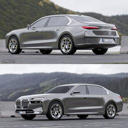 BMW I7 2022 EV car