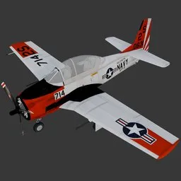 US Navy North American T28 Trojan