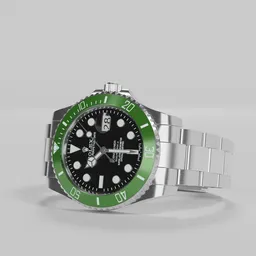 Rolex Submariner  Date Oystersteel-Green
