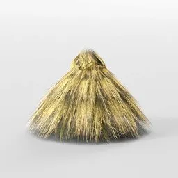Straw Roof Round Thatch