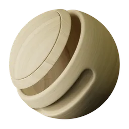 Oack Satin varnished wood