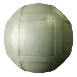 Wall Timber Panelling Moss Green