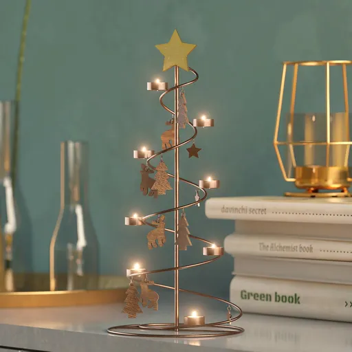 Christmas spiral