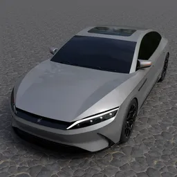 BYD HAN EV(Rigged)