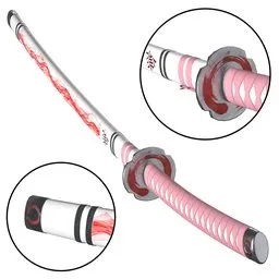 Katana – With Scabbard