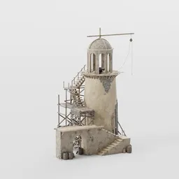 Medieval Watchtower Ruins