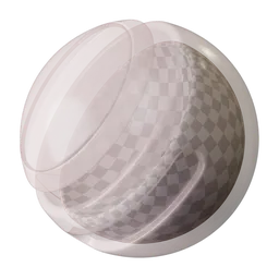 Pink Transparent Plastic