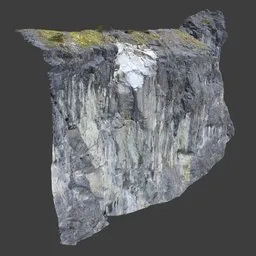 Mountain Boulder Outcrop Photoscan