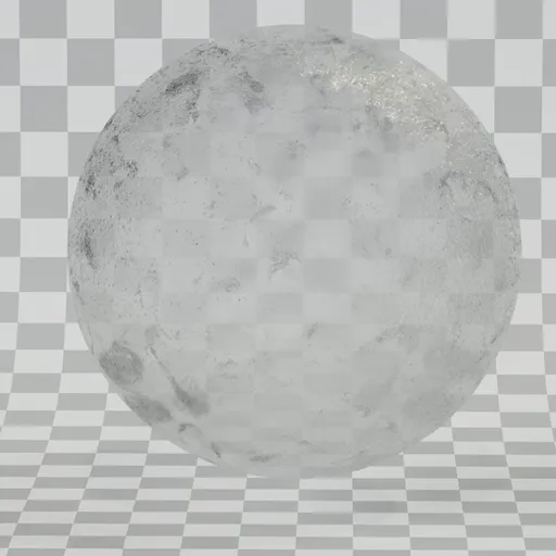 Realistic stained glass texture for Blender EEVEE and Cycles, PBR-ready material with transparency and surface imperfections.