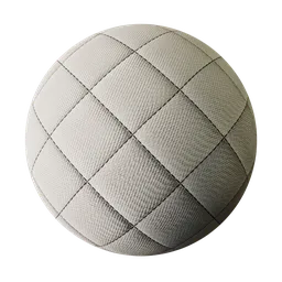 Quilted Velvet white