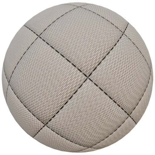 High-quality 2K PBR quilted leather texture for realistic 3D rendering in Blender and other software.