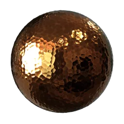 Hammered Copper Sheet