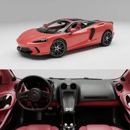 Mclaren Novitec GT(Rigged)