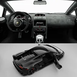 Lamborghini Gallardo(Rigged)