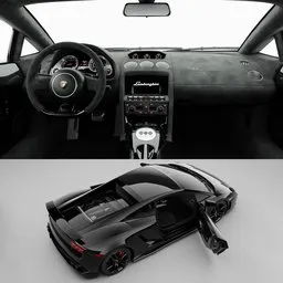 Lamborghini Gallardo(Rigged)