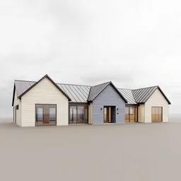Transitional Style Home