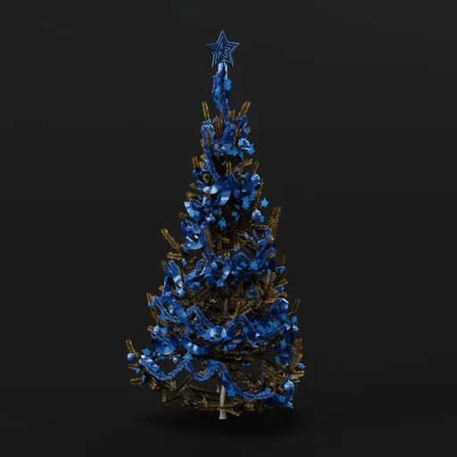 Christmas Tree Yellow Small