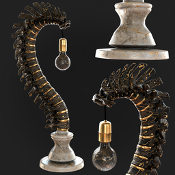 Spine table lamp