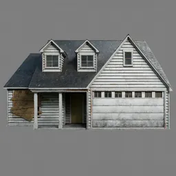 Abandoned Medium House