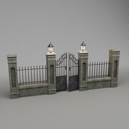 Cametery Gate