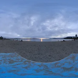 Overcast Sunset City Beach