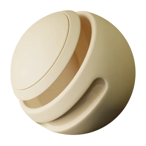 Pale Brown Plastic