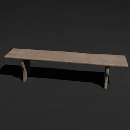 Wooden Bench