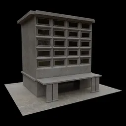 Brutalist Office Block