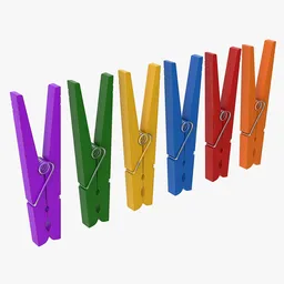 Colorful Clothespin