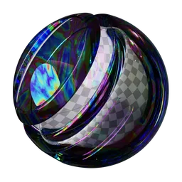 Rainbow Soap Bubble Film