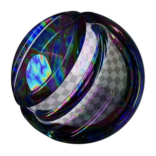 Rainbow Soap Bubble Film