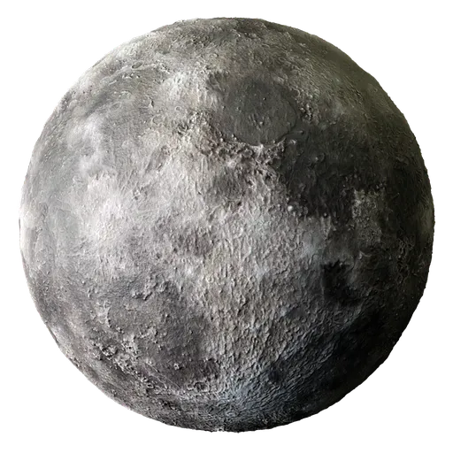 Moon Lunar Rock Dark