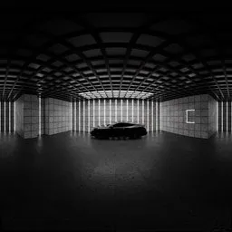 Dark Car Studio - HDRi