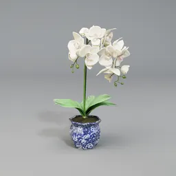 Faux Orchid flower