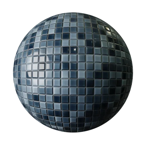 Decorative blue tiles