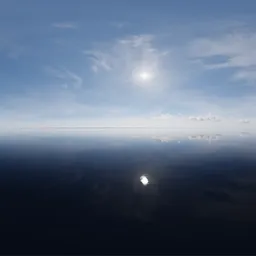 Sunny Cloudy Day Realistic Sky