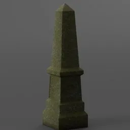 Pointed Grave Marker