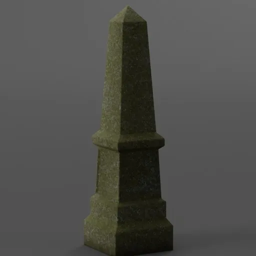Pointed Grave Marker