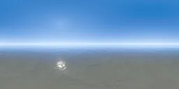 Pure Ocean Blue Horizon