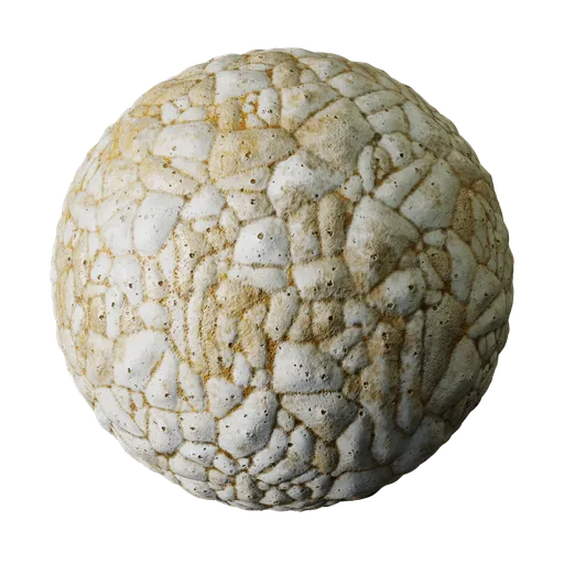 Chunky Cracked White Ceramic Glaze
