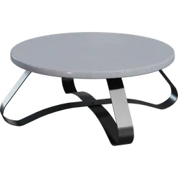 Coffee Table Round 01