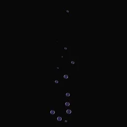 Bubbles looping rising animation
